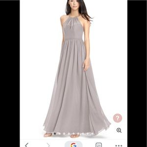 Azazie bridesmaid dress in dusk